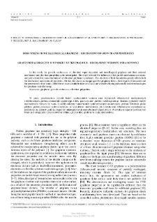 High Strength Metallurgical Graphene &ndash; Mechanisms of Growth and Properties / Grafen Metalurgiczny O Wysokiej Wytrzymałości &ndash; Mechanizmy Wzrostu I Właściwości