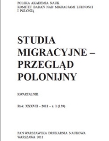 Studia Migracyjne - Przegląd Polonijny