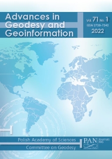 Advances in Geodesy and Geoinformation