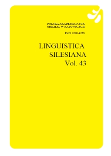 LINGUISTICA SILESIANA