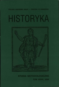 Historyka Studia Metodologiczne