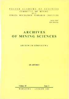 Archives of Mining Sciences