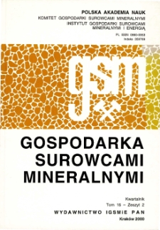 Gospodarka Surowcami Mineralnymi - Mineral Resources Management