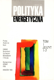 Polityka Energetyczna - Energy Policy Journal