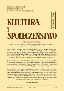 Kultura i Społeczeństwo