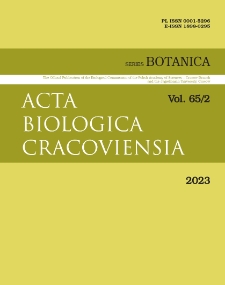 Acta Biologica Cracoviensia s. Botanica